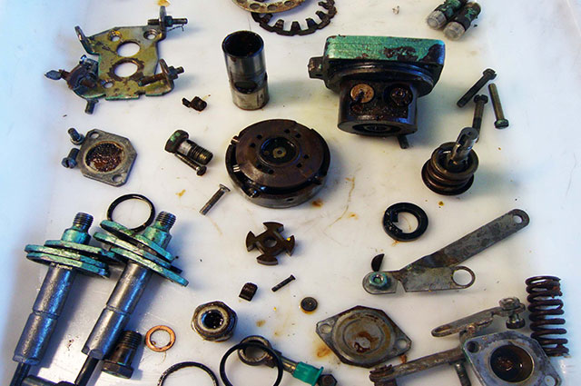 Pompe Bosch VA corrodée